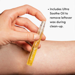 Parissa Ultra Soothe Oil post-wax calms and hydrates skin
