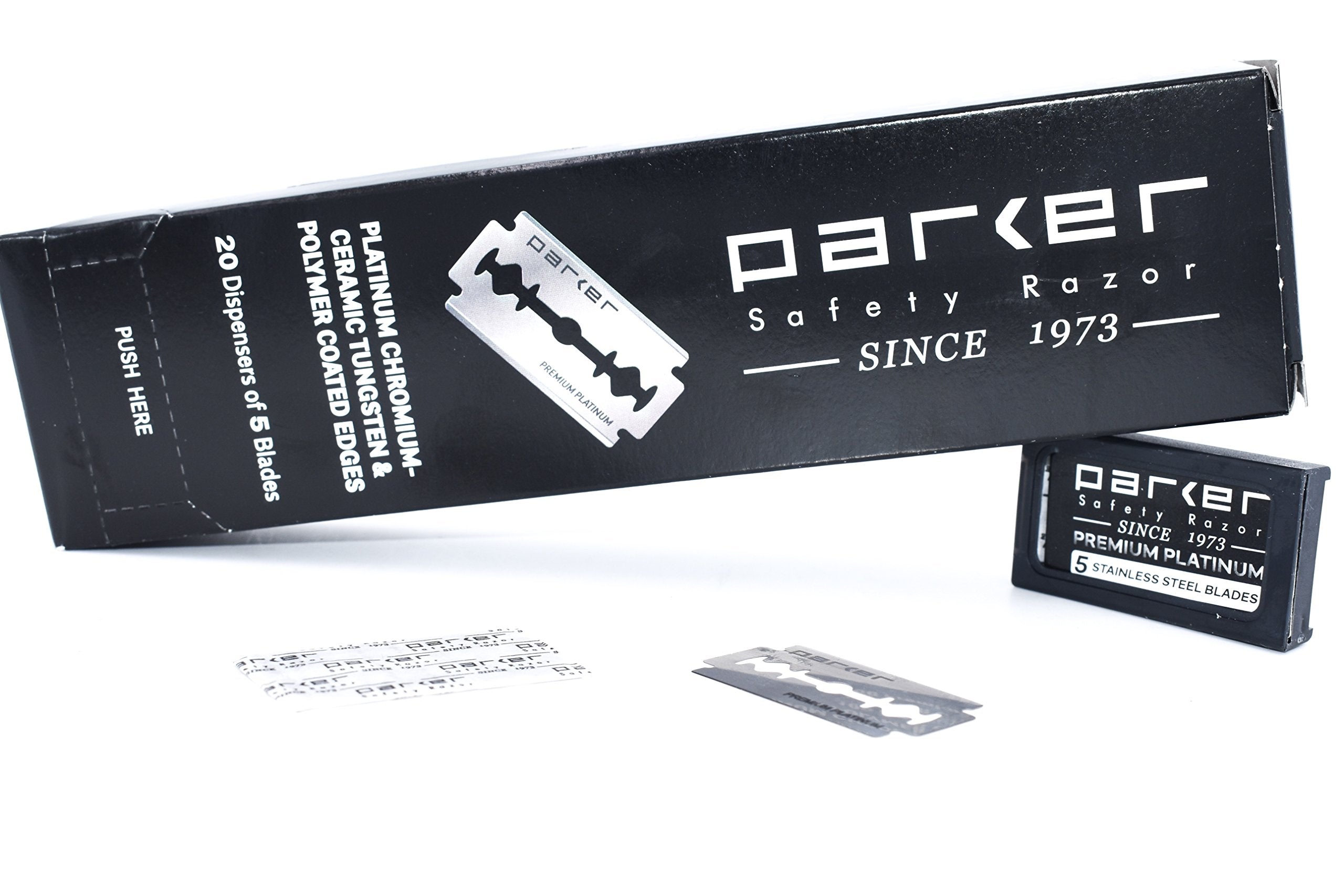 Parker precision-honed edge close-up emphasizes sharp edge and consistent glide