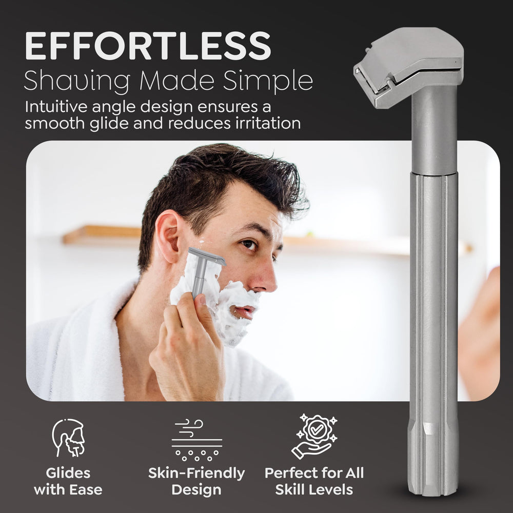 Parker SoloEdge plastic-free design supports sustainable grooming.