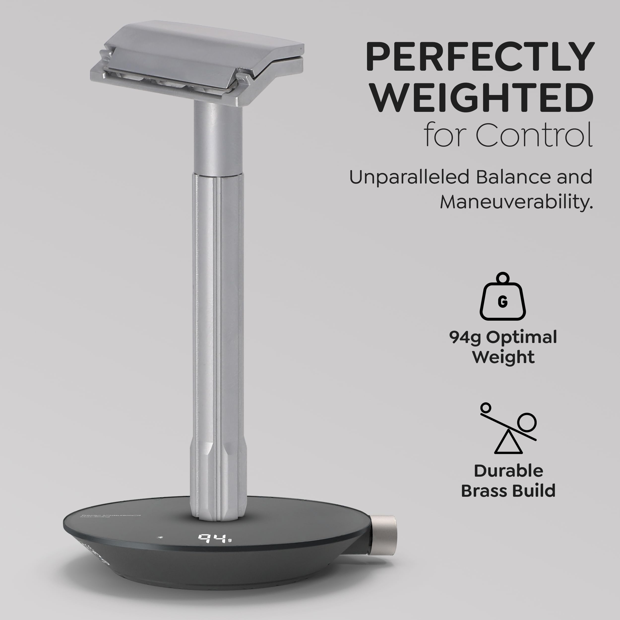 Parker SoloEdge weight and balance improve control during precise passes.