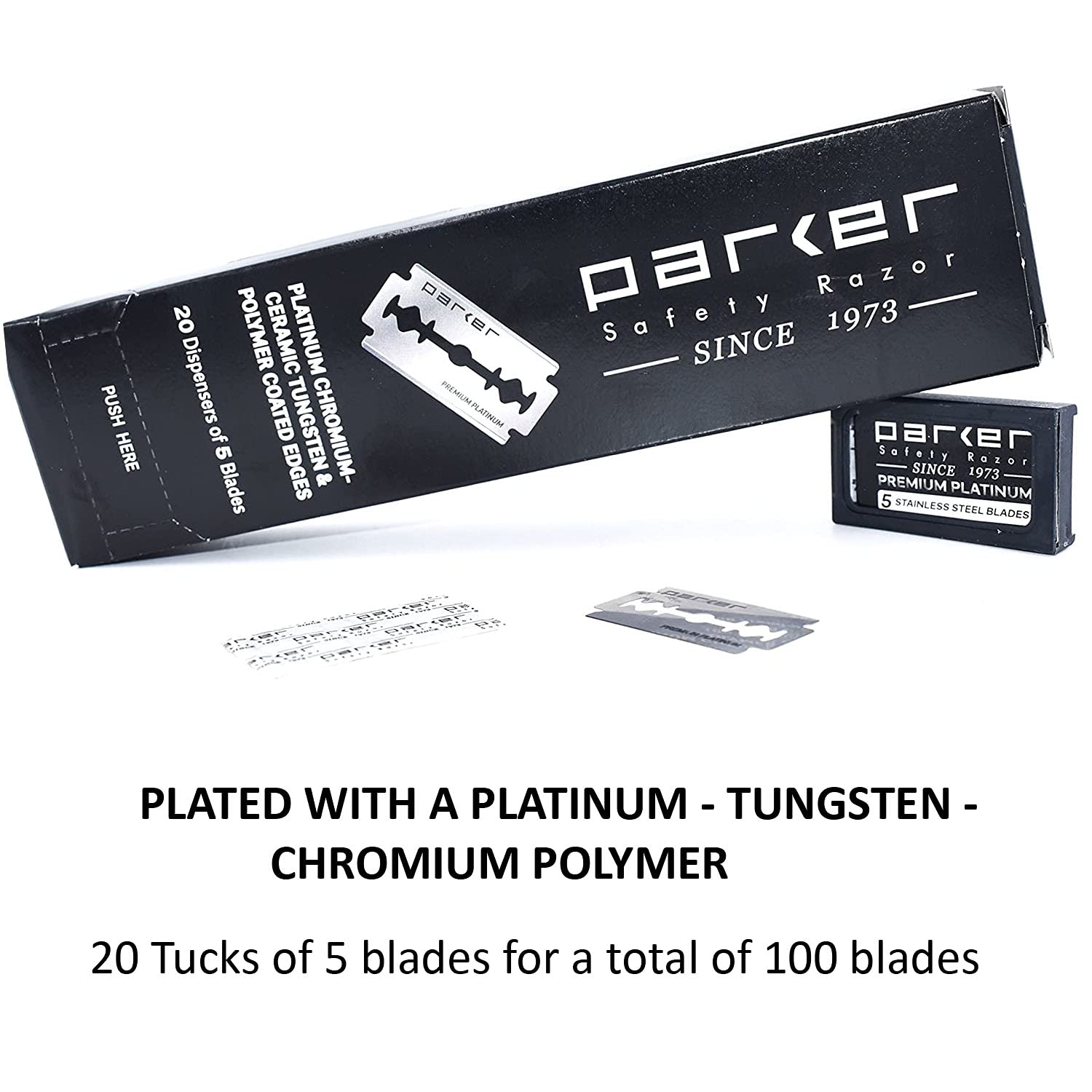 Parker stainless-steel coating close-up highlights durable, smooth cutting action