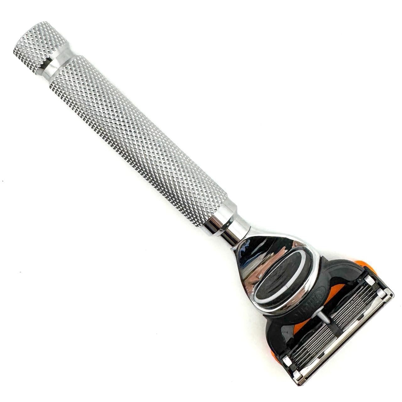 Parker Safety Razor fusion-blade-compatibility image highlighting blade versatility.