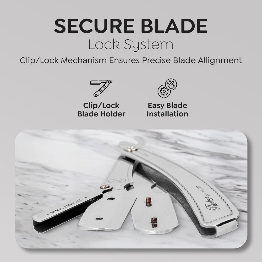 Parker SRX enables precise edge-work and detailing for necklines and mustache shaping.