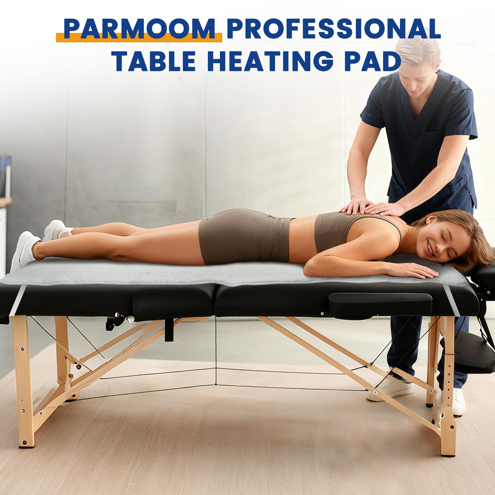 PARMOOM 8-level heat settings render customizable comfort for diverse clients