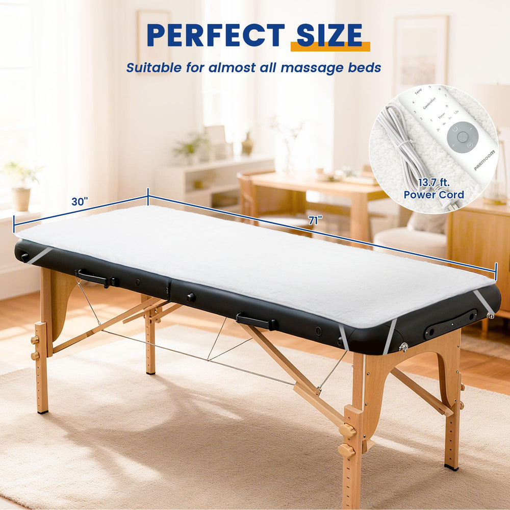 PARMOOM 30x71 inch pad fits most massage tables and sofas comfortably