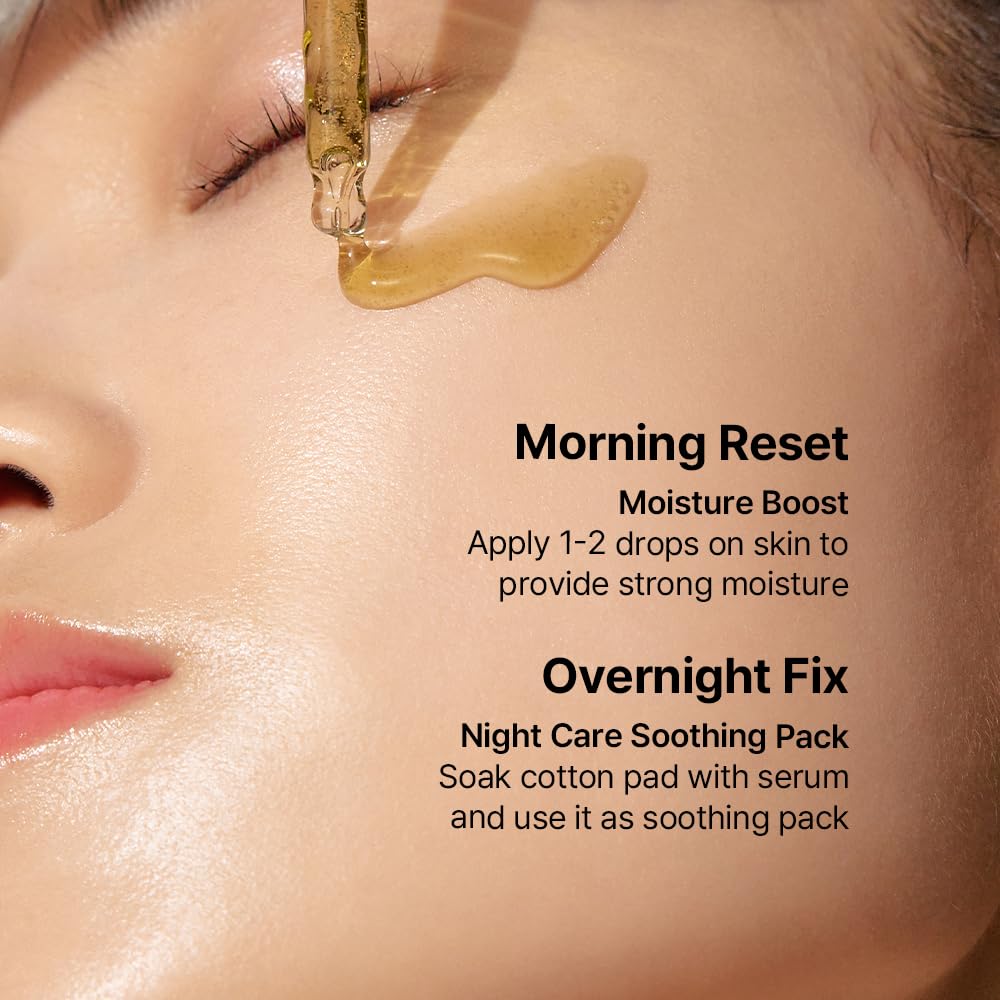 Parnell Cicamanu 92 Serum night routine setup with serum.