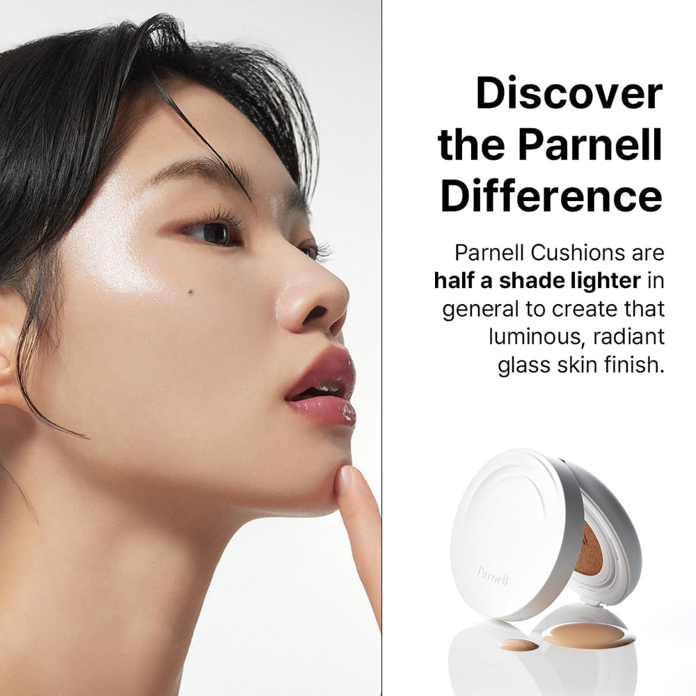 Parnell Cicamanu Serum Cushion moisturizing effect supports dry skin throughout the day.