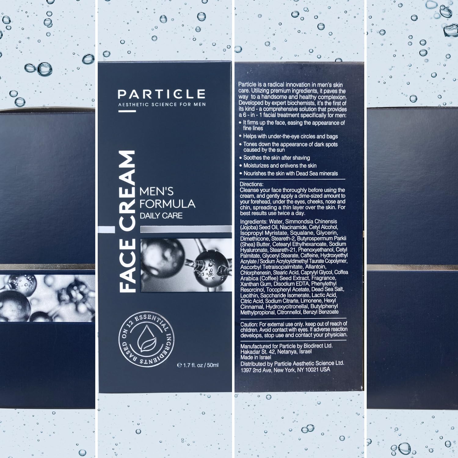 Particle 6-in-1 Face Cream suited for modern urban skincare routines.
