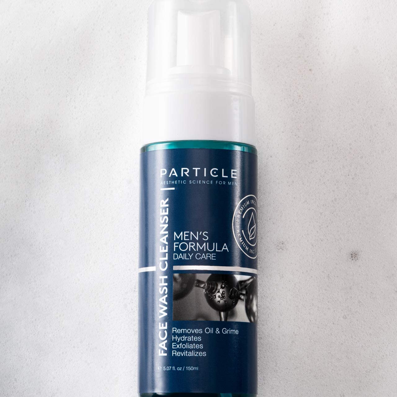 Particle Mens Face Wash aloe-vera visual hints gentle hydration