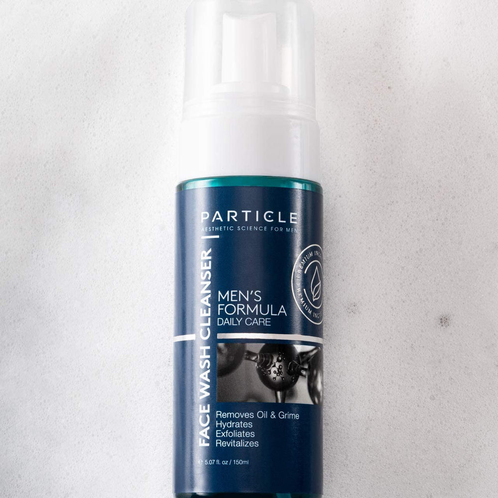 Particle Mens Face Wash aloe-vera visual hints gentle hydration
