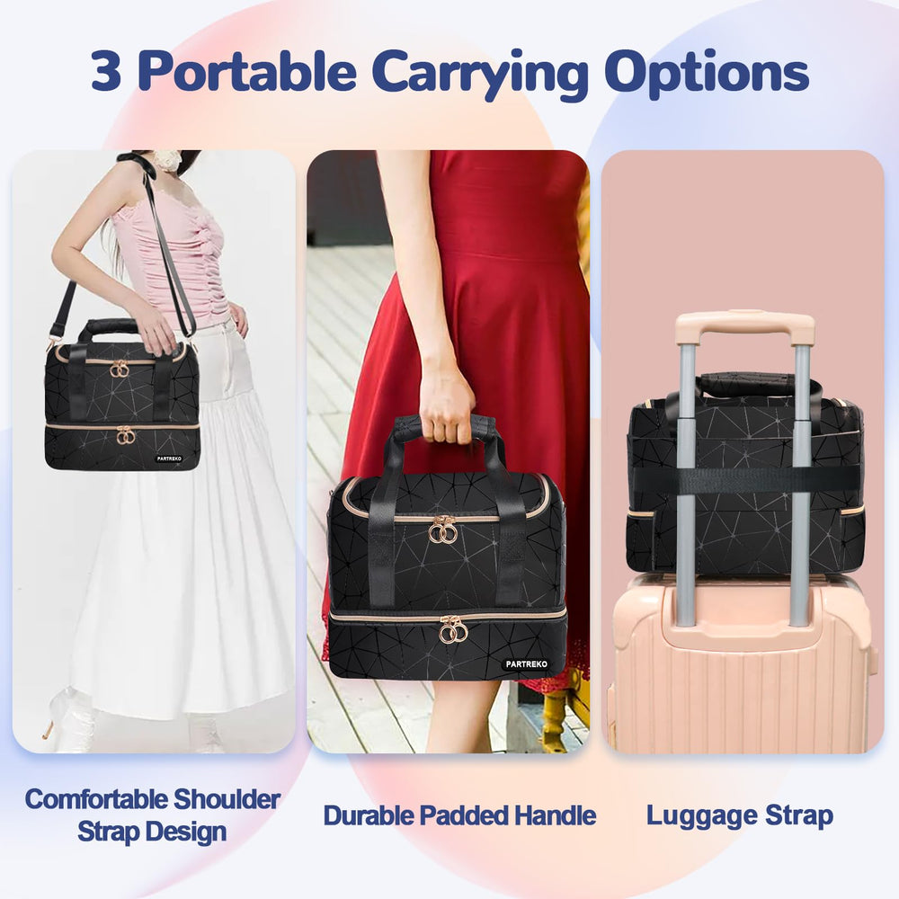 Partreko large curved opening provides easy access to supplies.