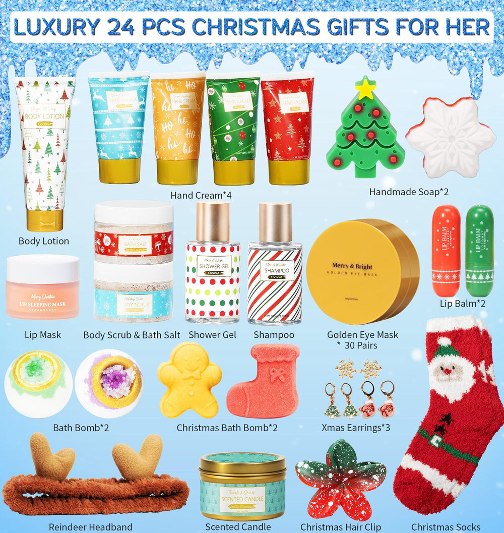 Partylamb Advent Calendar holographic gift box enhances the unboxing moment.