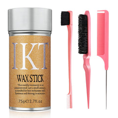 PasaRose wax stick compact smooths flyaways for a sleek finish