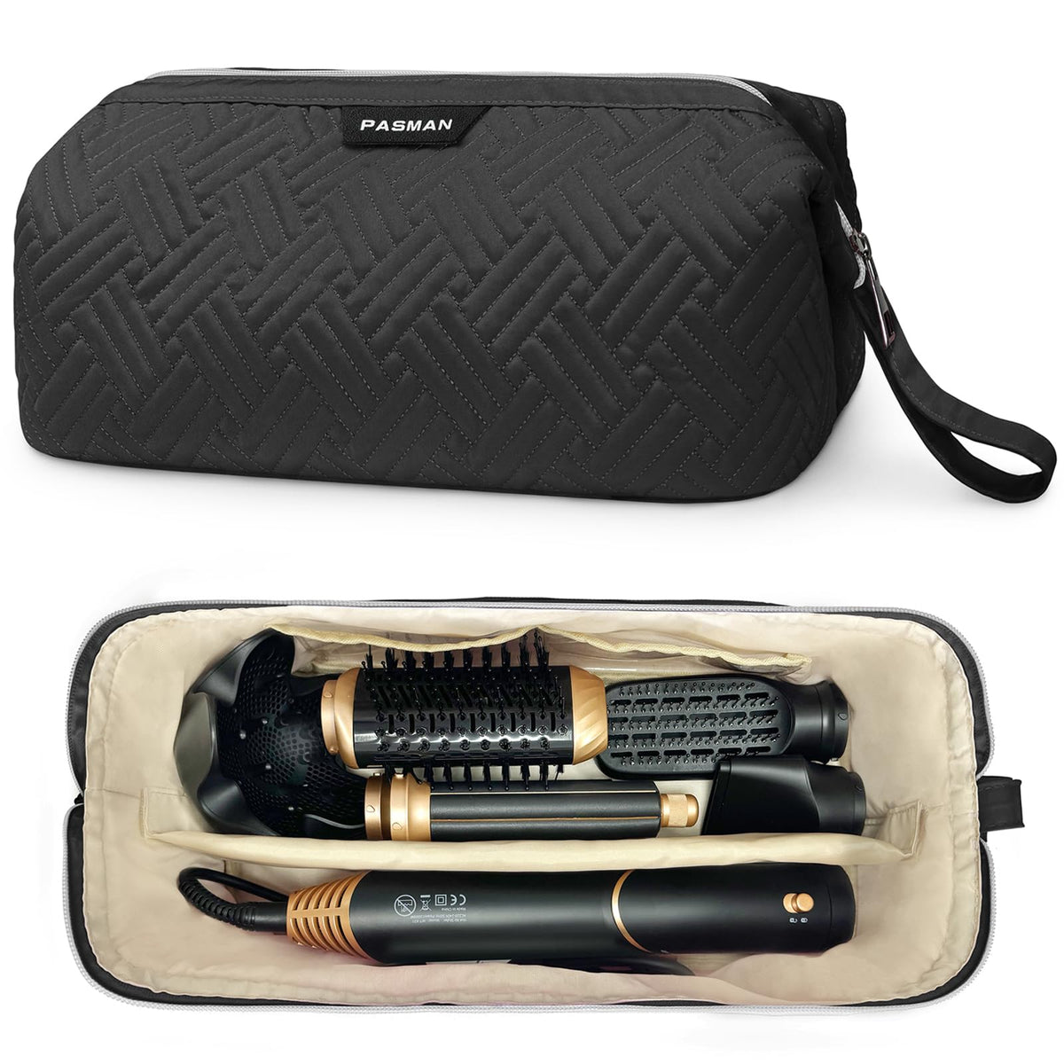 PASMAN Shark Flex Style Case open wide-mouth for easy tool access and quick packing.