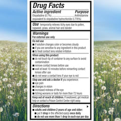 Pataday once-daily relief application showing simple dosing.