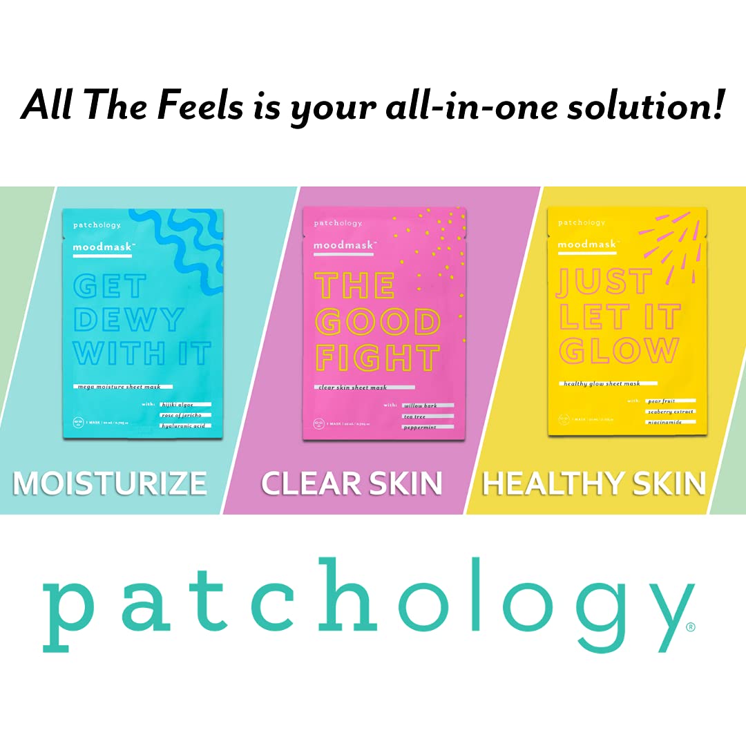 Patchology All the Feels The Good Fight moodmask targets a clearer-looking complexion