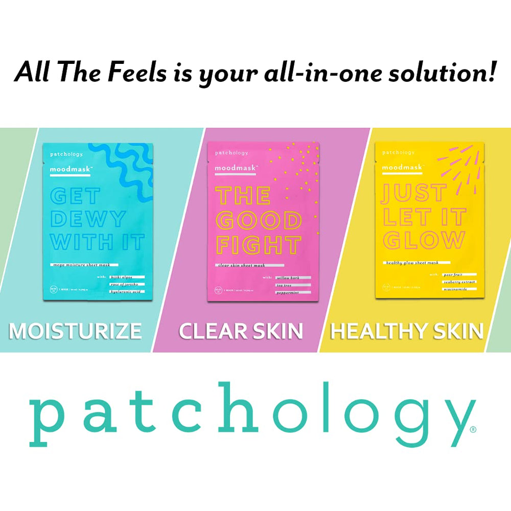Patchology All the Feels The Good Fight moodmask targets a clearer-looking complexion