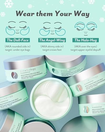 Patchology biodegradable hydrogel eye patches stay put for easy use