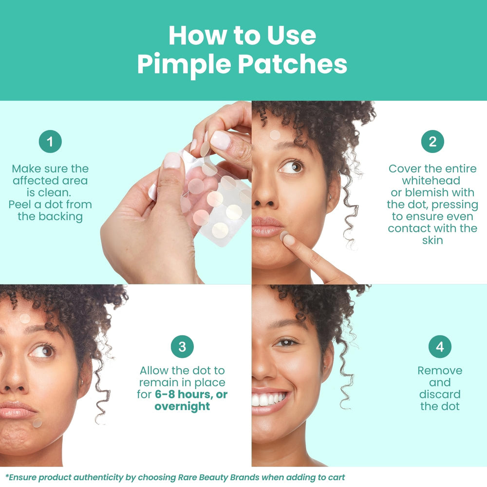 Patchology Breakout Box usage step demonstrates quick blemish application