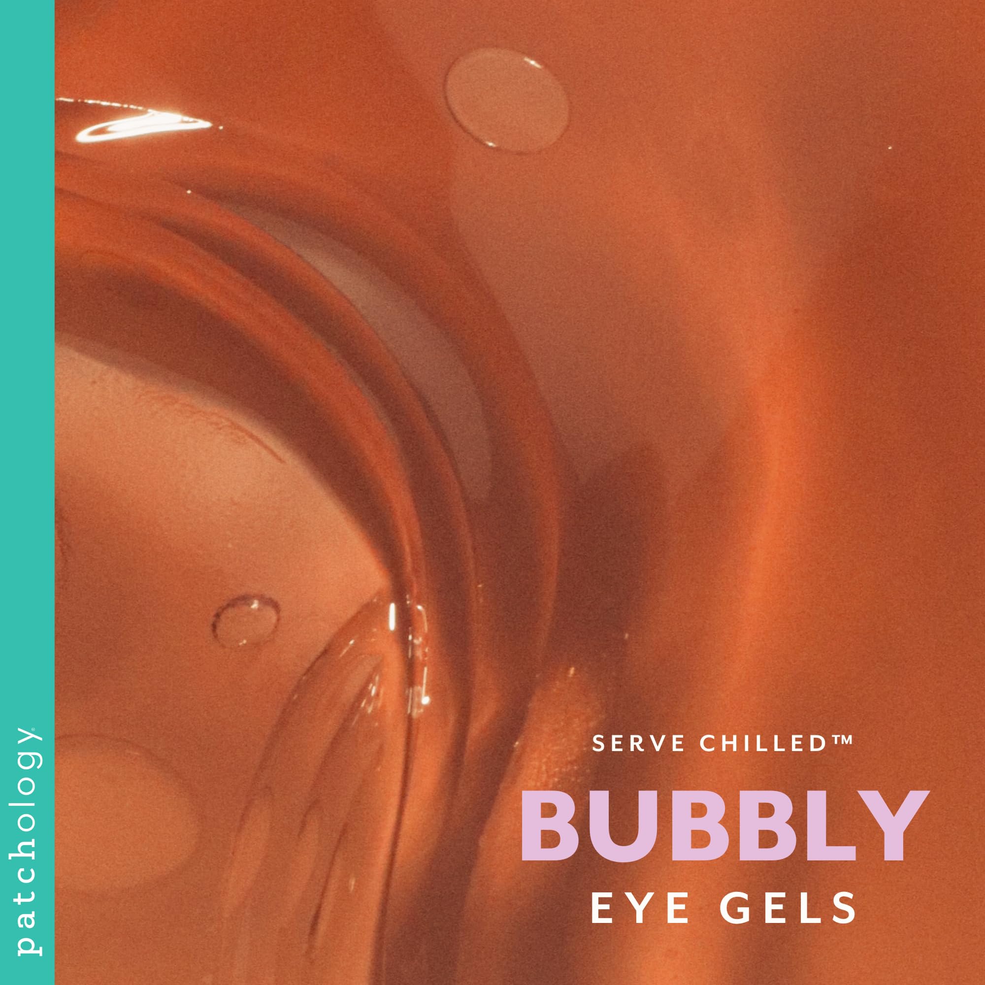 Patchology eye gels application closeup shows easy 10-minute pampering.