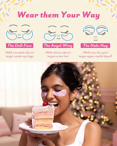 Patchology Eye Want Cake cooling sensation delivers a refreshing pick-me-up under the eyes.