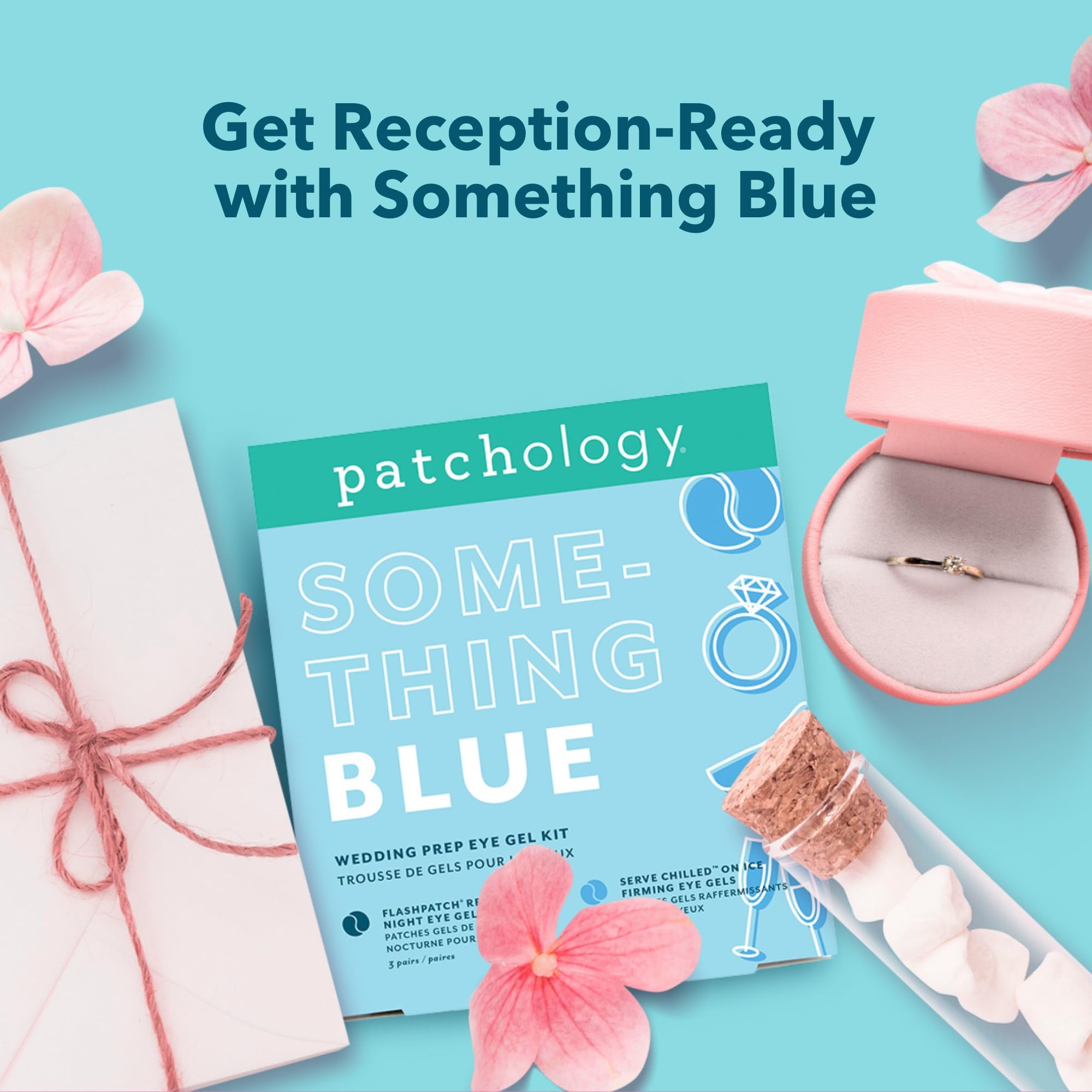 Patchology gift-box packaging image illustrating stylish, travel-ready gifting presentation