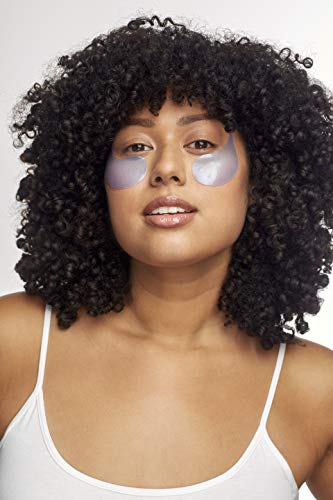 Patchology Restoring Eye Patches night-use application demonstrated for nightly care.