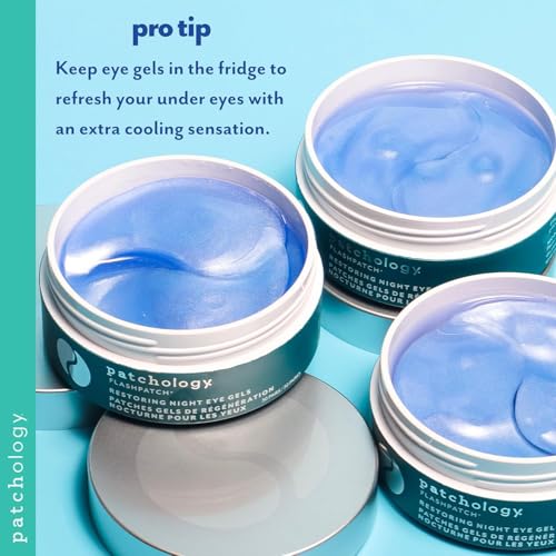 Patchology Restoring Eye Patches pack-open for quick pampering