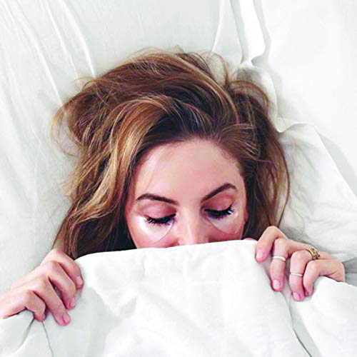 Patchology Restoring Eye Patches retinol-enhanced formula highlighted on patch.