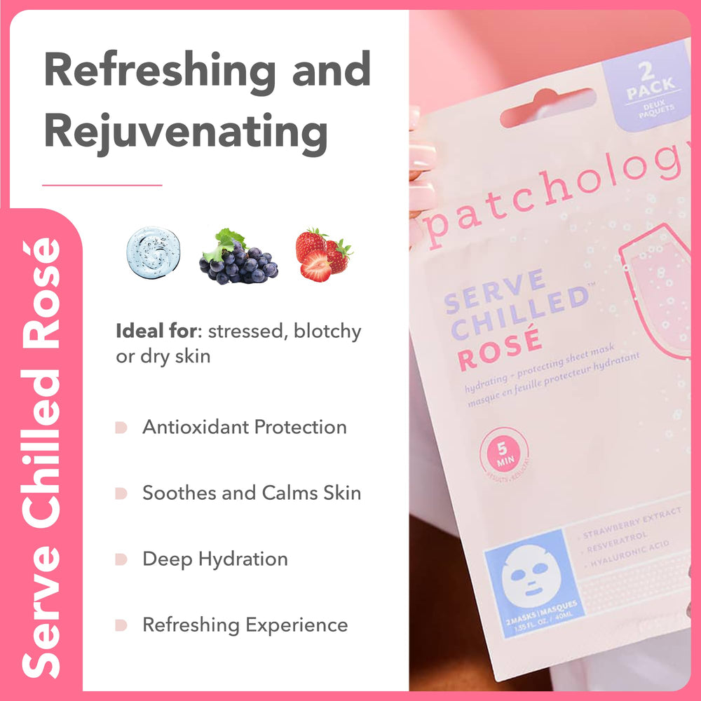 Patchology spa-like home treatment setup suggests convenient, luxurious skincare ritual.