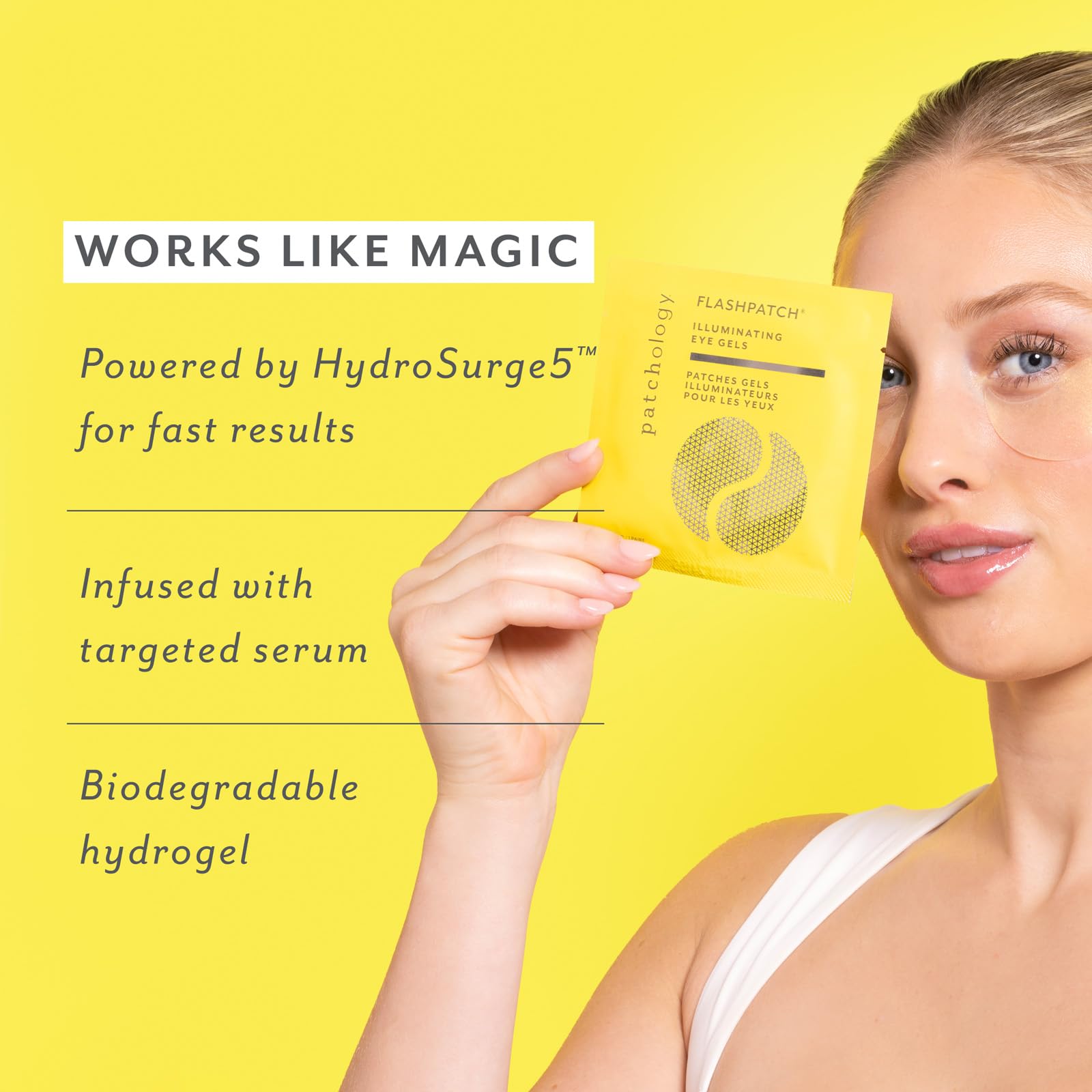 Patchology vitamin C boost under-eye skin brightness