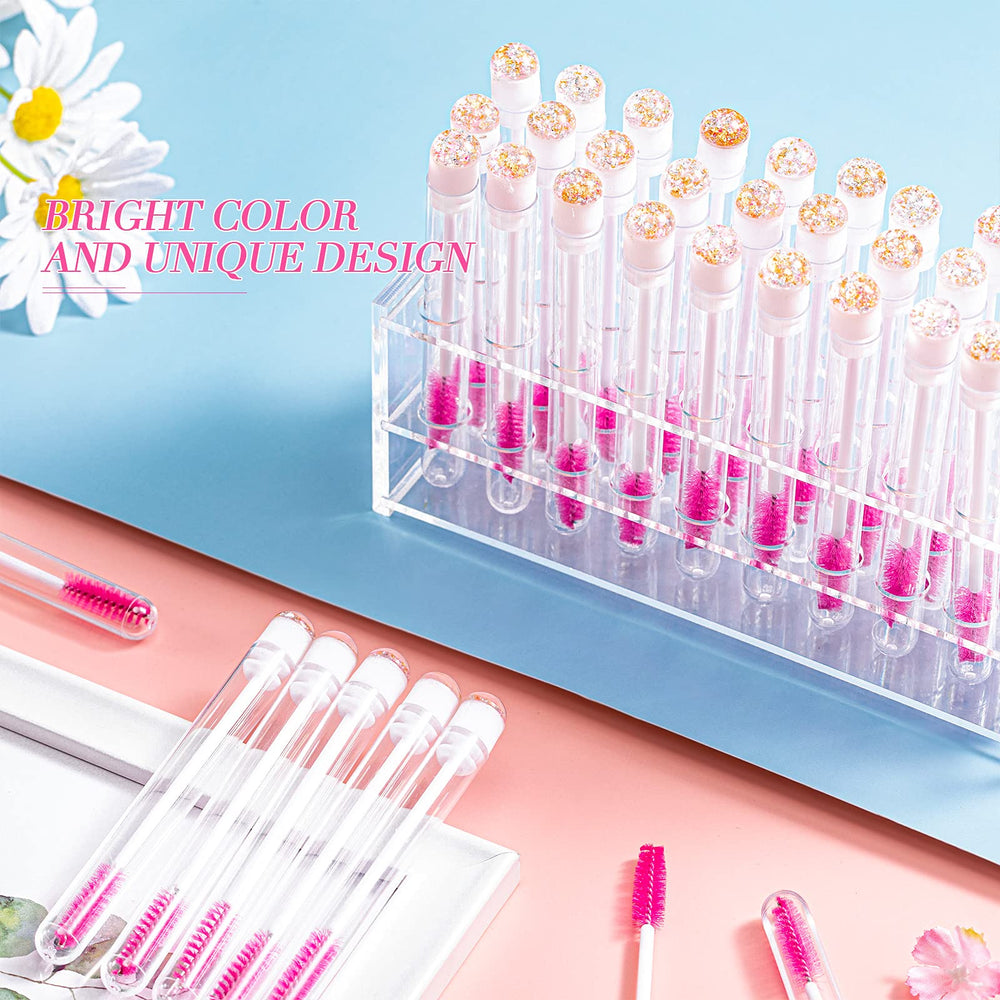 Patelai 11cm mascara brush tubes — portable kit for on-the-go touch-ups.