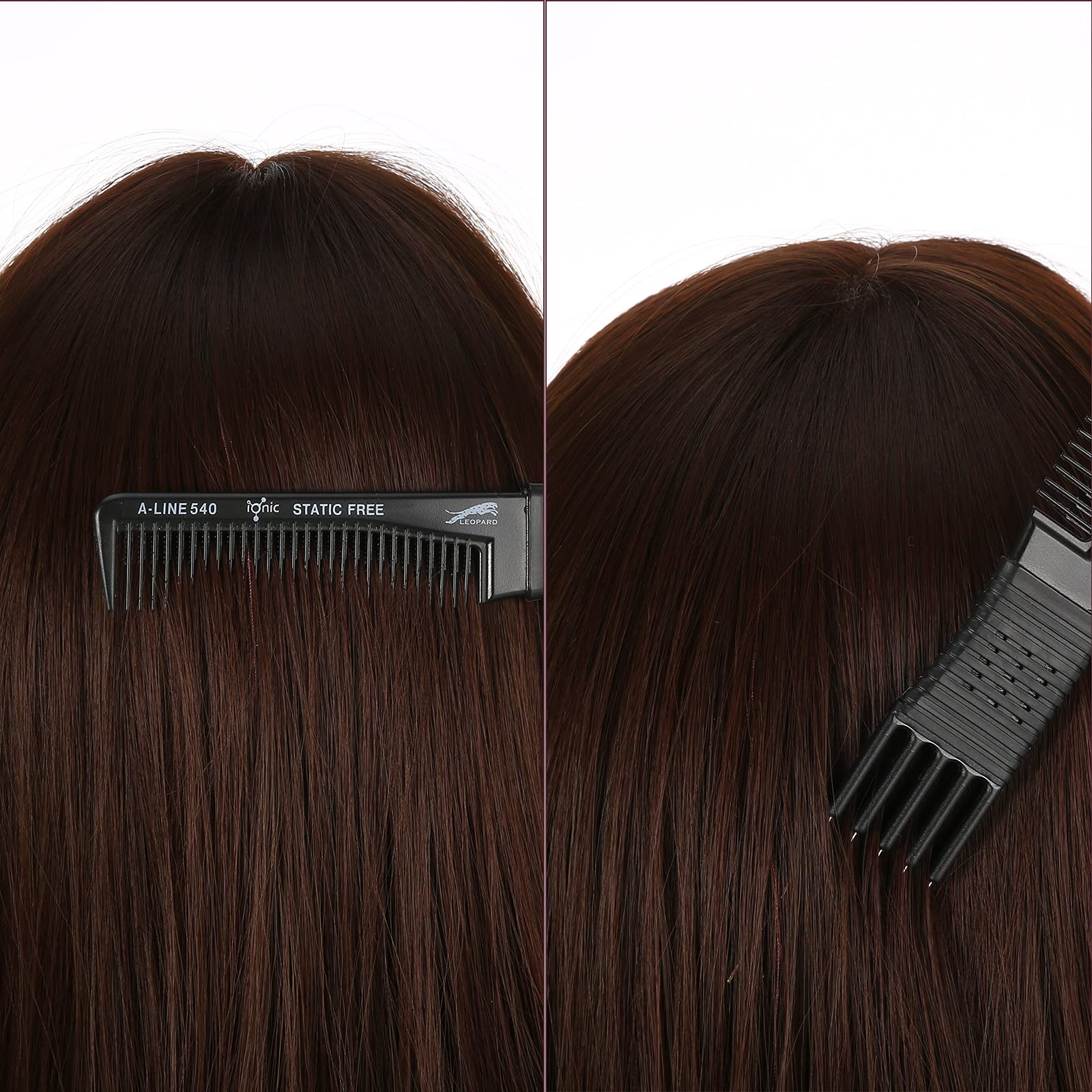 Patelai carbon lift teasing comb designed to be heat-resistant and durable