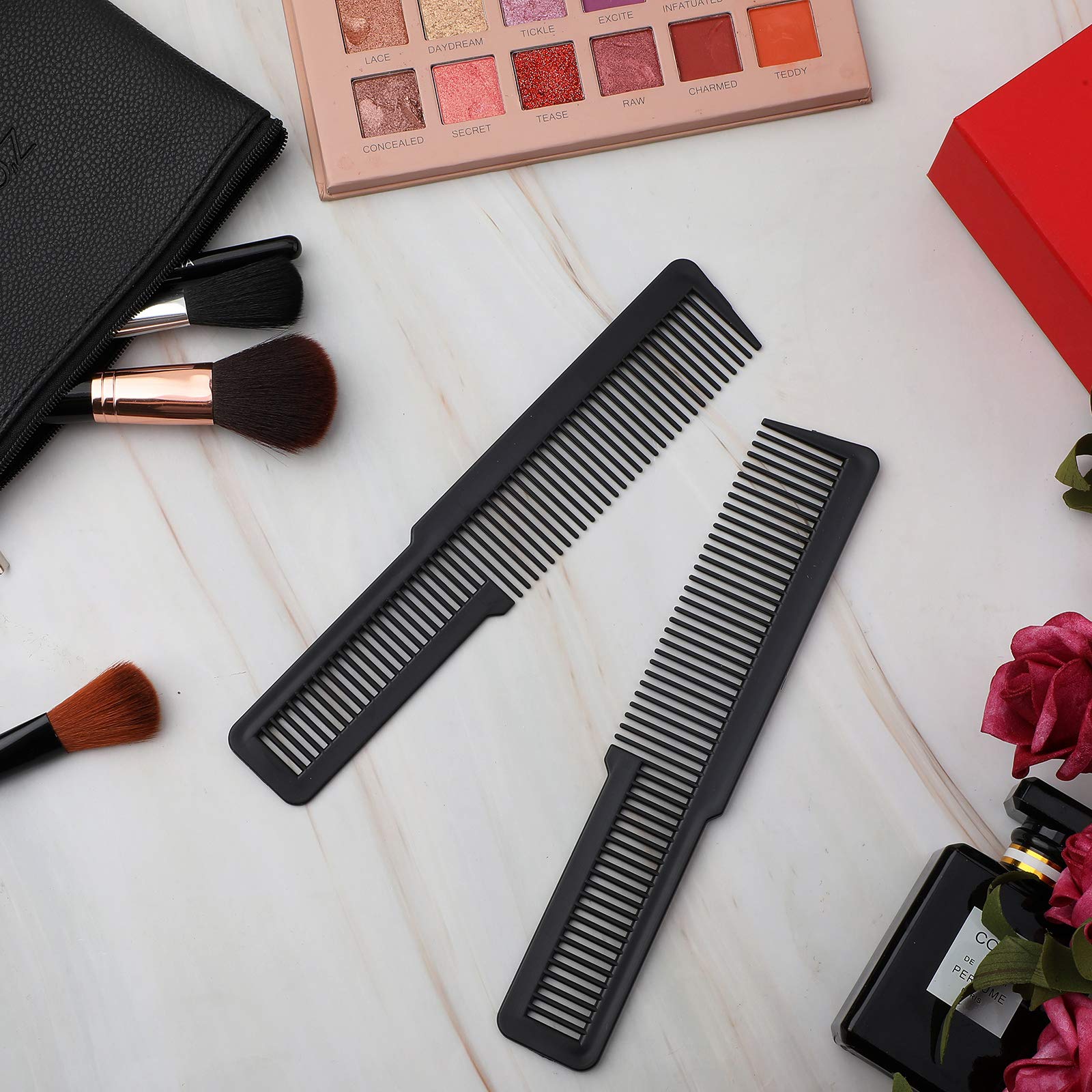 Patelai colorful dressing-table display of flat-top combs