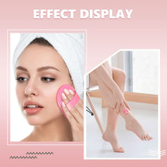 Patelai exfoliation fine sandpaper black, gentle texture for smooth skin prep
