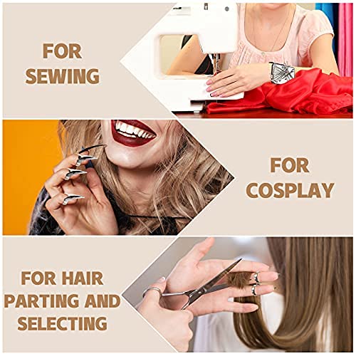 Patelai finger parting tool for easy braid separation
