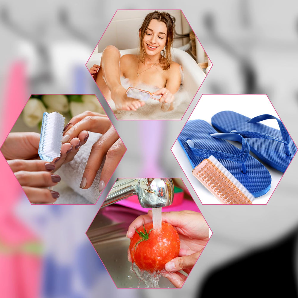 Patelai nail-brush dense bristles enable thorough cleaning without scratching skin.