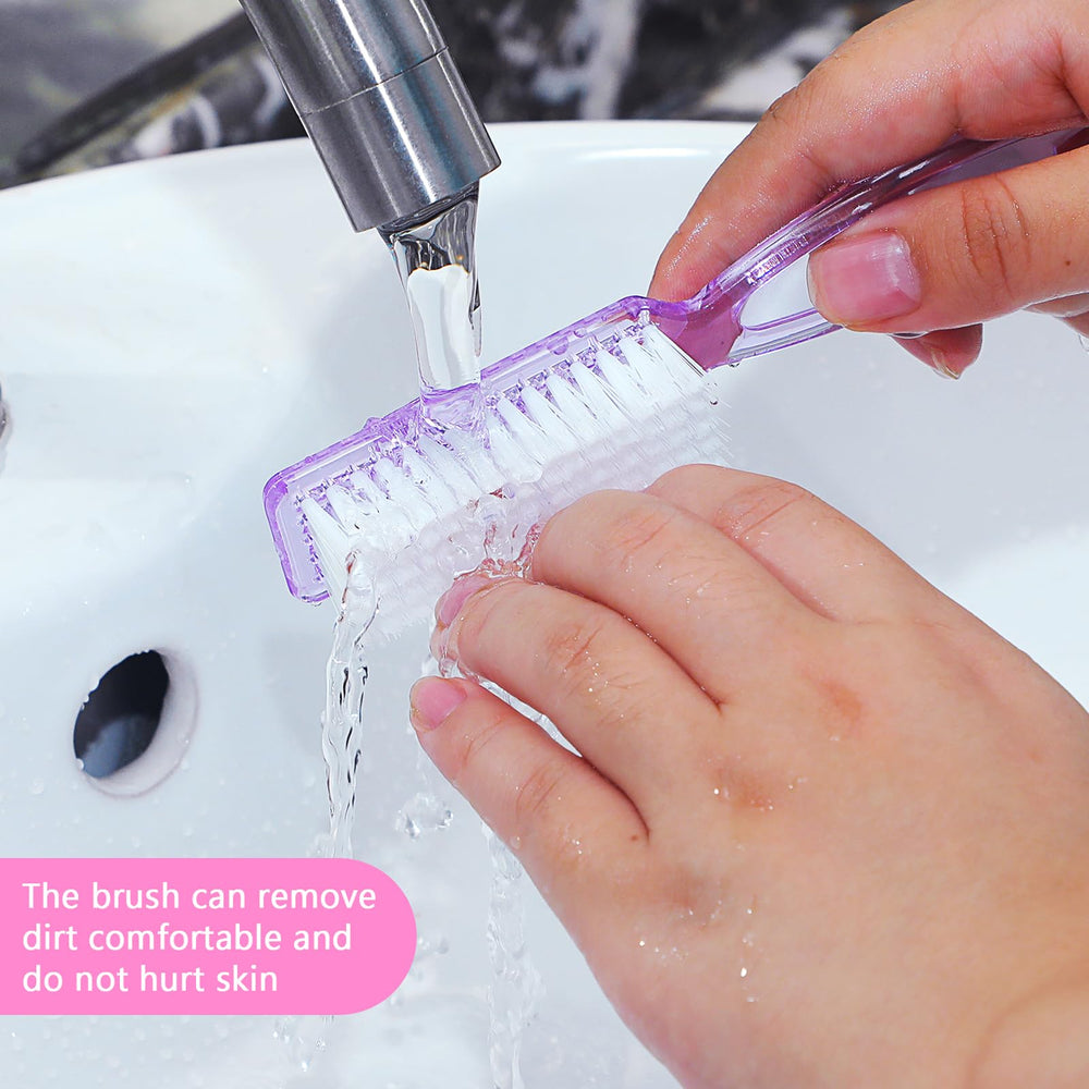 Patelai 15-piece nail brush set suits nails, toes, and light household chores.