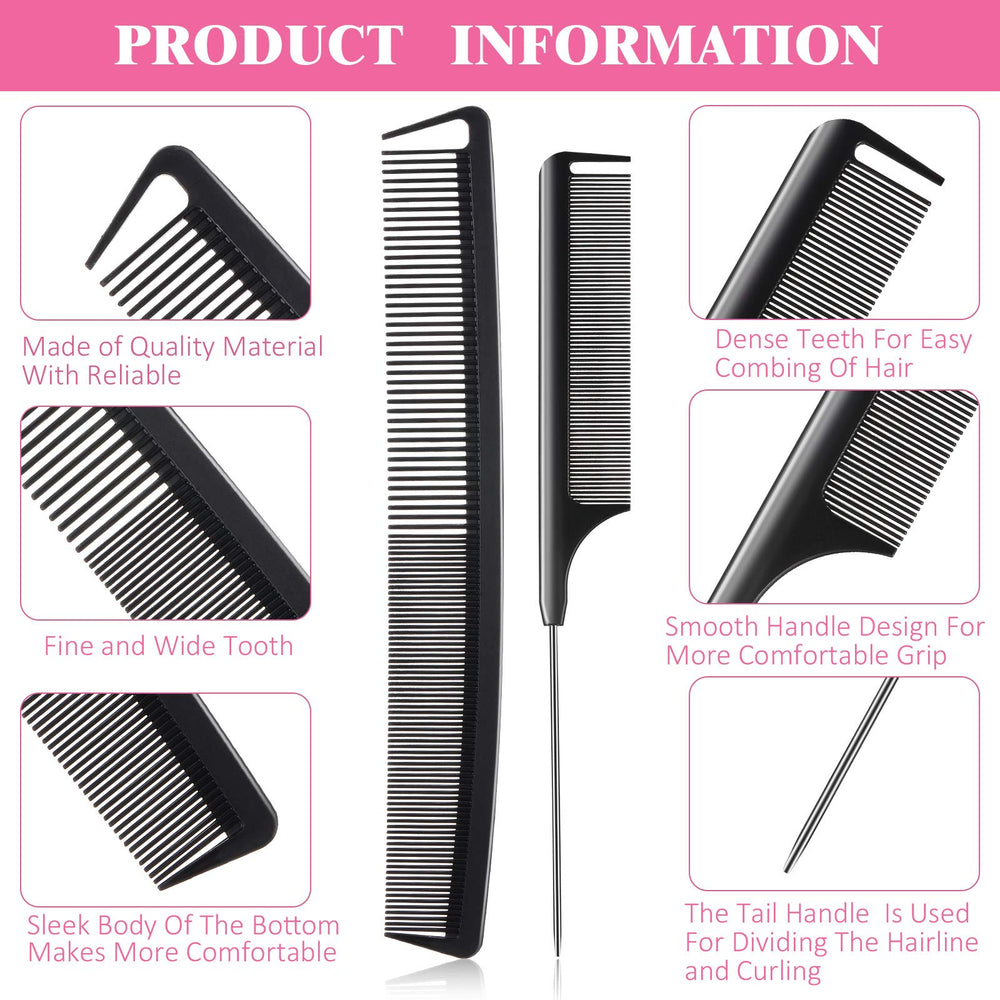 Patelai stainless steel pintail closeup with smooth surface for hair coloring prep.