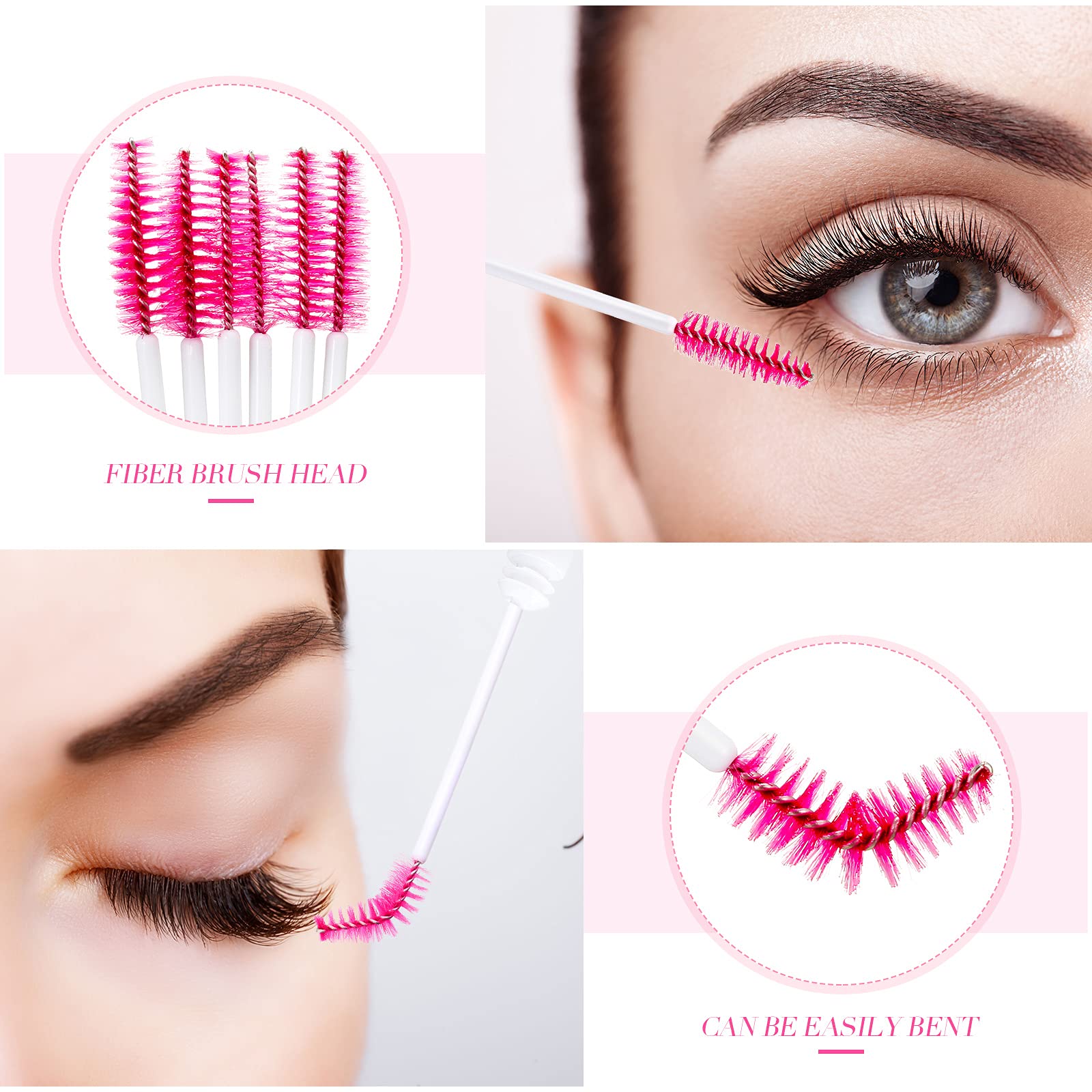 Patelai transparent polypropylene tube — lightweight housing protects brushes between uses.
