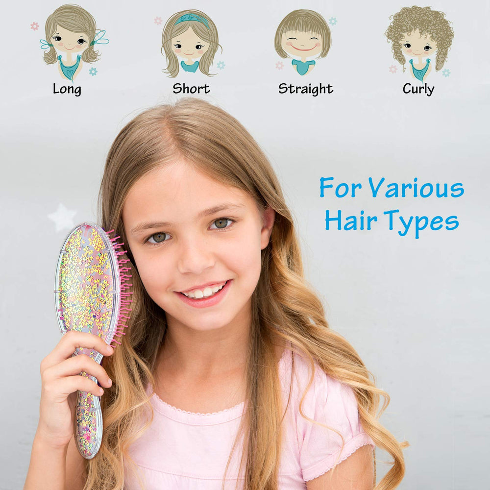Patelai wet hair brush drying-effect promotes airflow for quicker drying