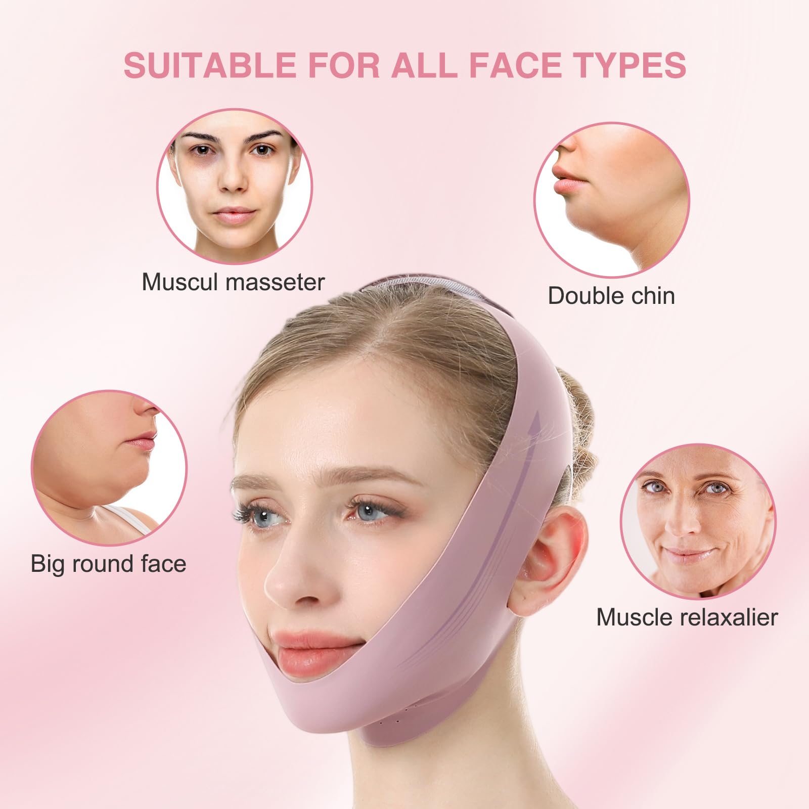 Patobes reductor doble mentón: perfil facial más definido con uso diario.