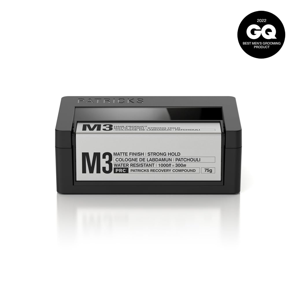 Patricks M3 matte look highlights breathable, weightless hold