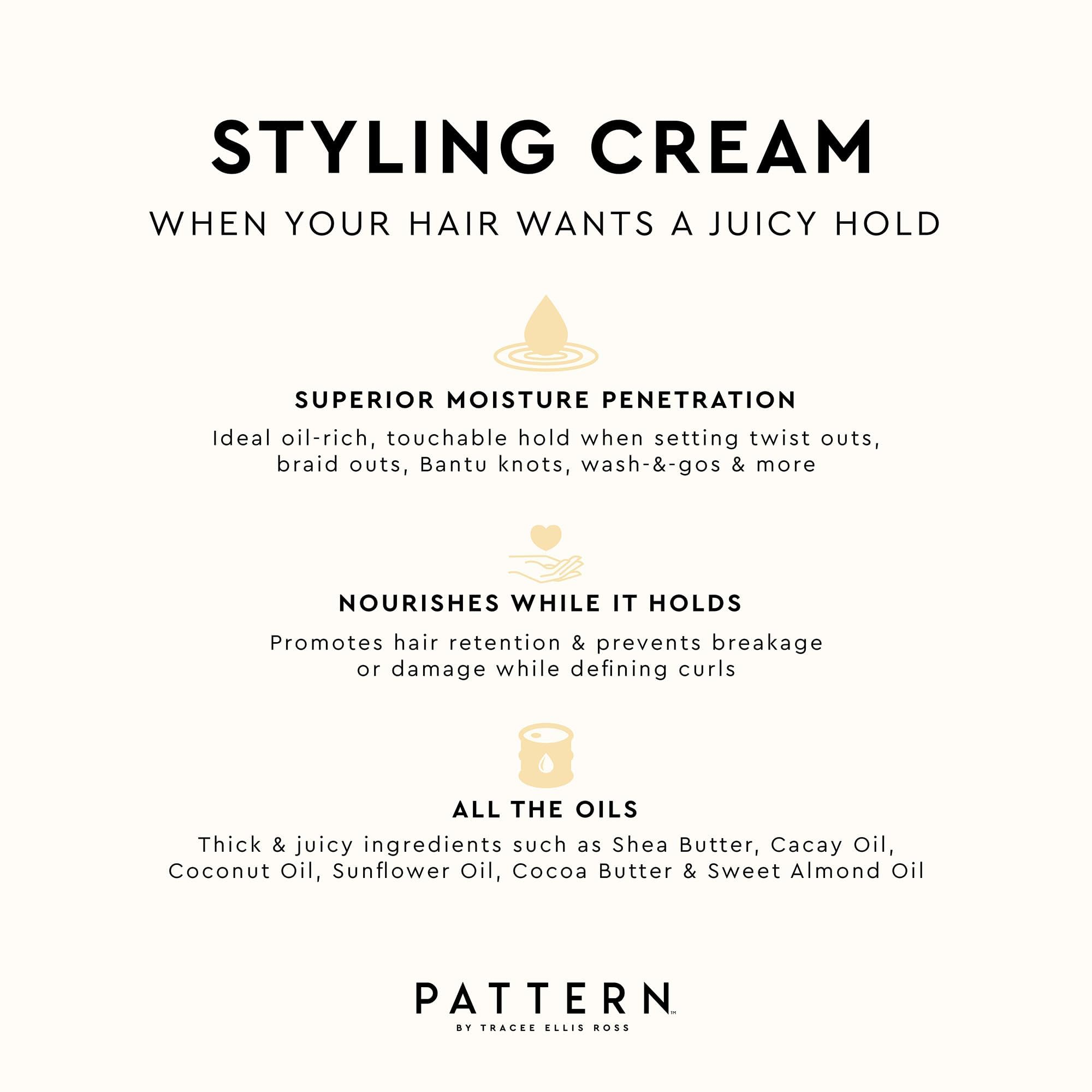 PATTERN Beauty color-safe formula closeup communicates safe for color-treated hair.