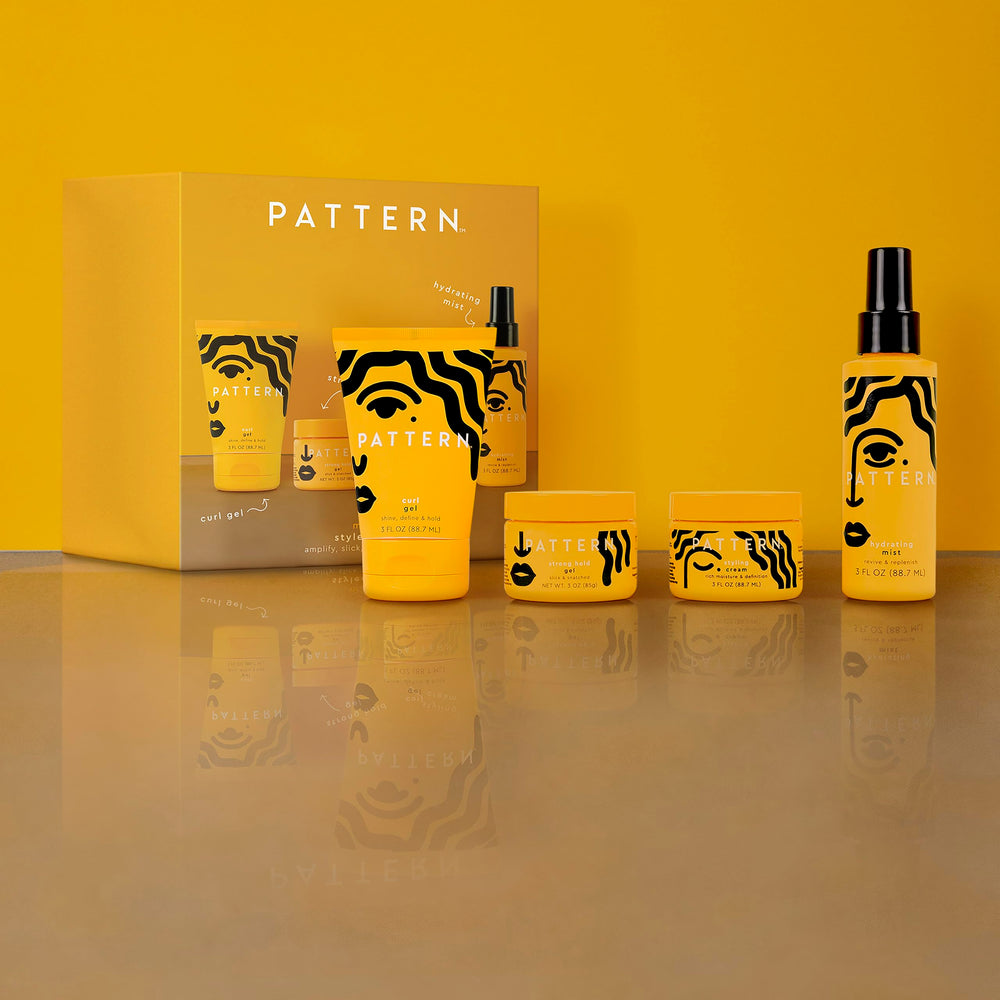 PATTERN Beauty mini stylers kit open box showcases travel-ready curl must-haves