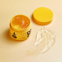 Pattern Beauty Strong Hold Gel texture closeup highlights smooth slip for quick application.
