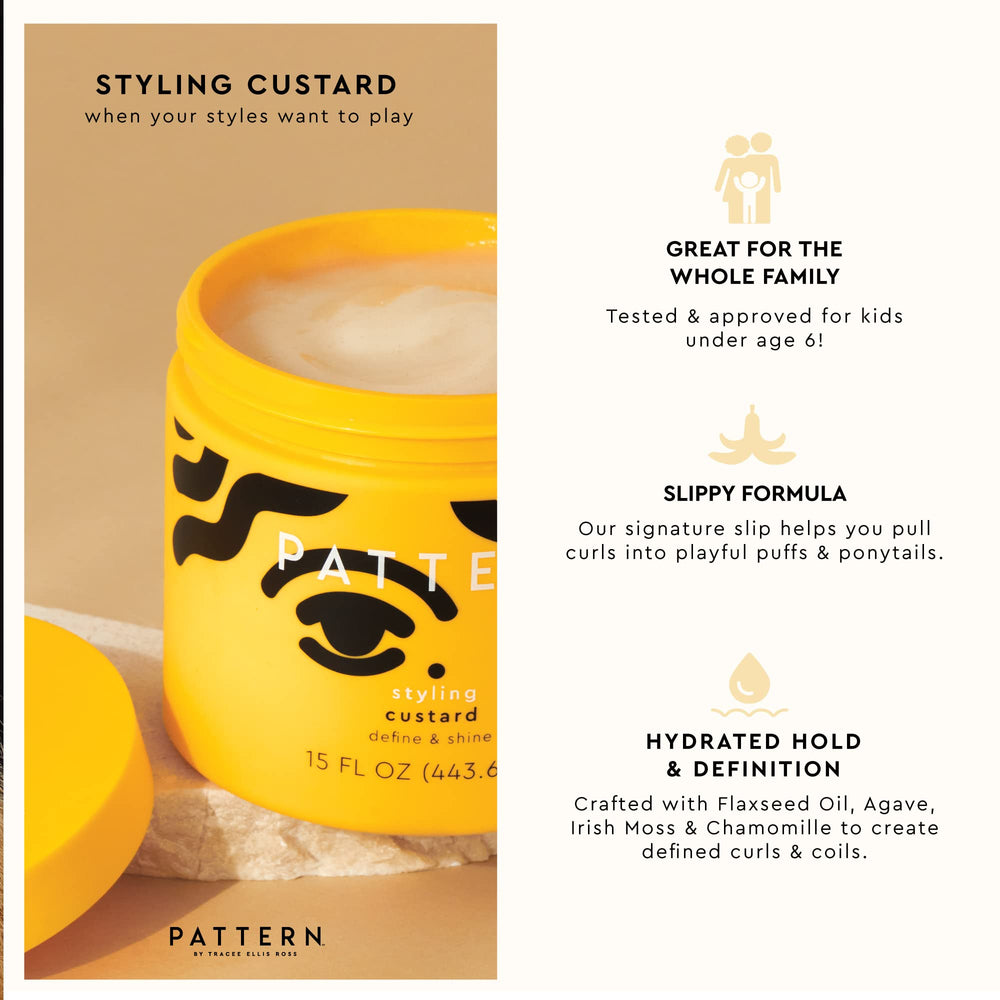 Pattern Beauty Styling Custard pump demonstrates quick styling for twist-outs with flexible hold