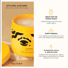 Pattern Beauty Styling Custard pump demonstrates quick styling for twist-outs with flexible hold