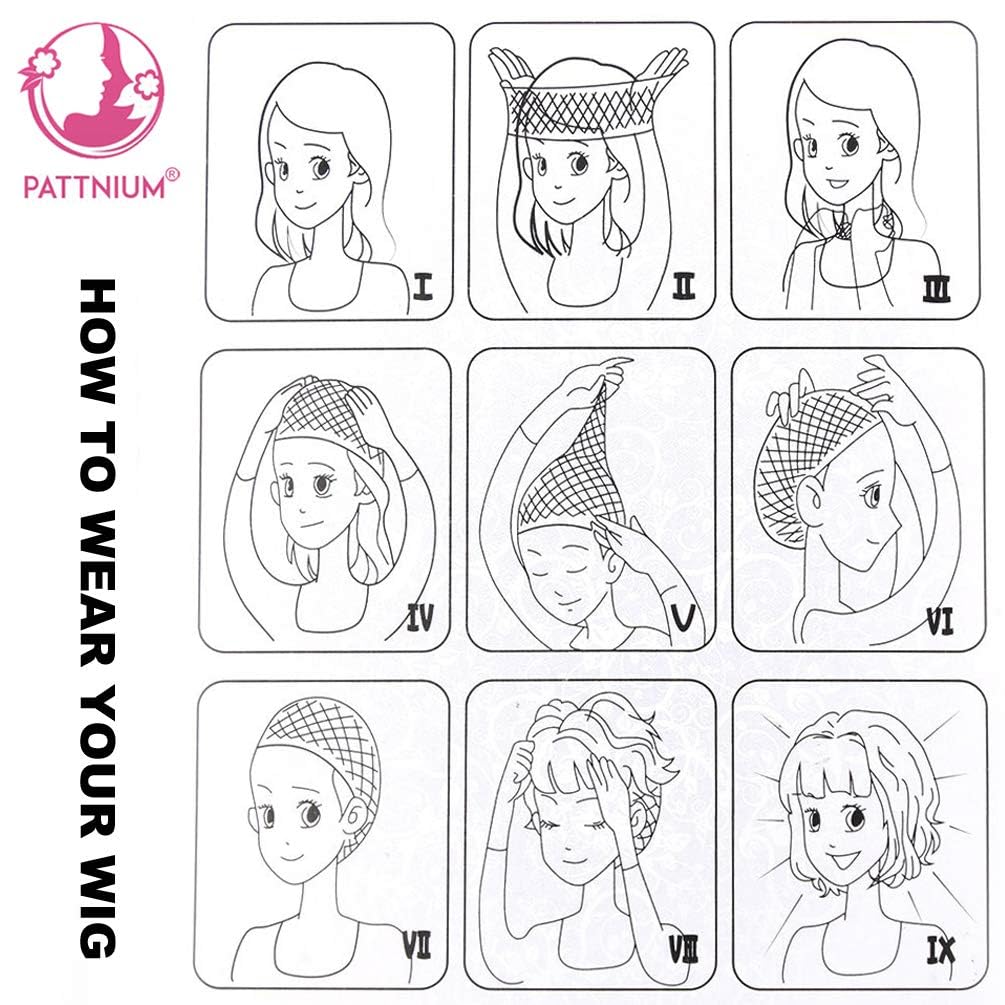 PATTNIUM Kids Purple Braided Wig heat safe up to 150C/302F