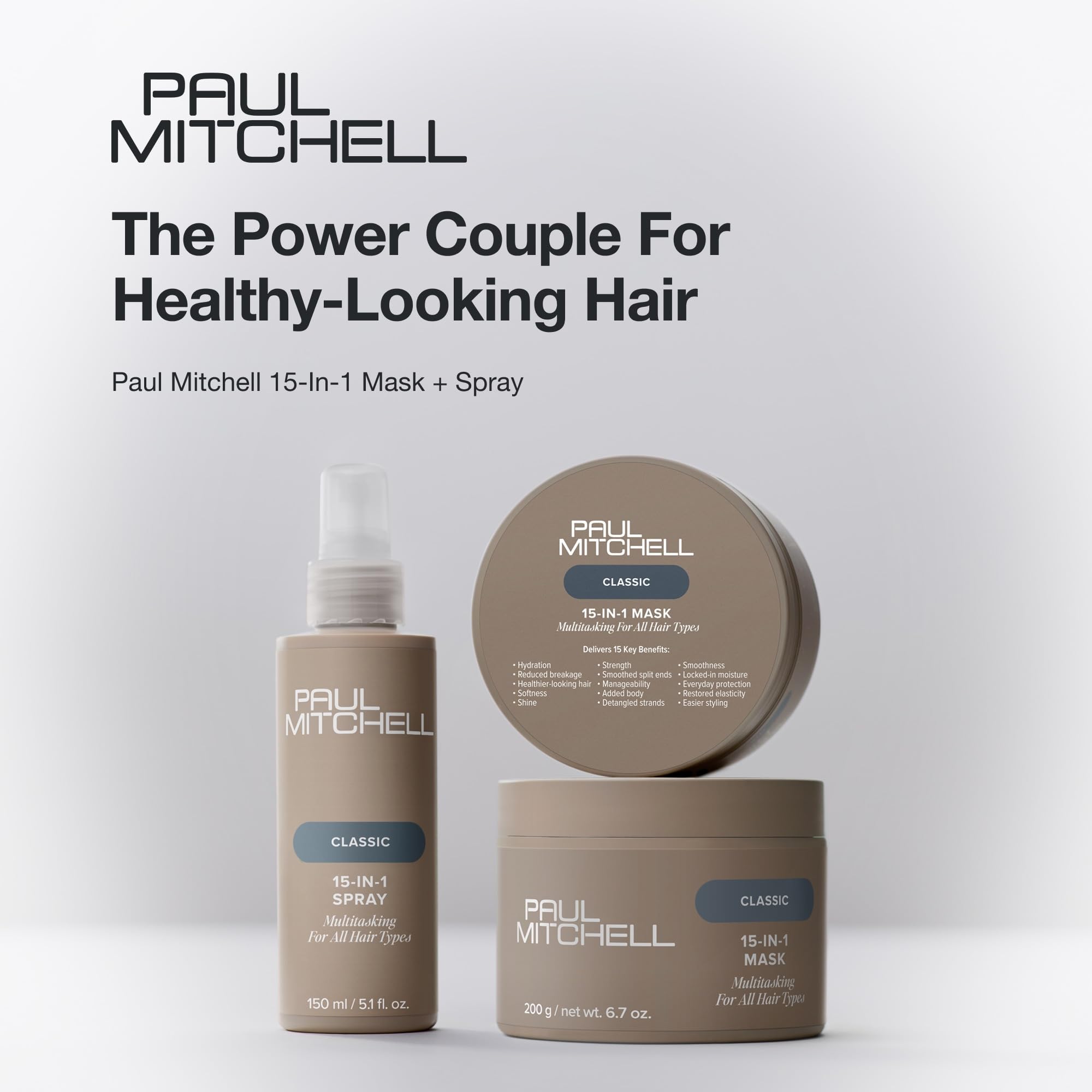 Paul Mitchell 15-In-1 Spray fragrance close-up notes vanilla crème and plum.